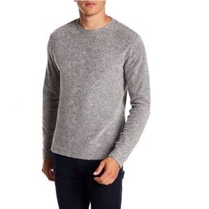 Theory Long Sleeve Carbon Box Tee Sz Medium